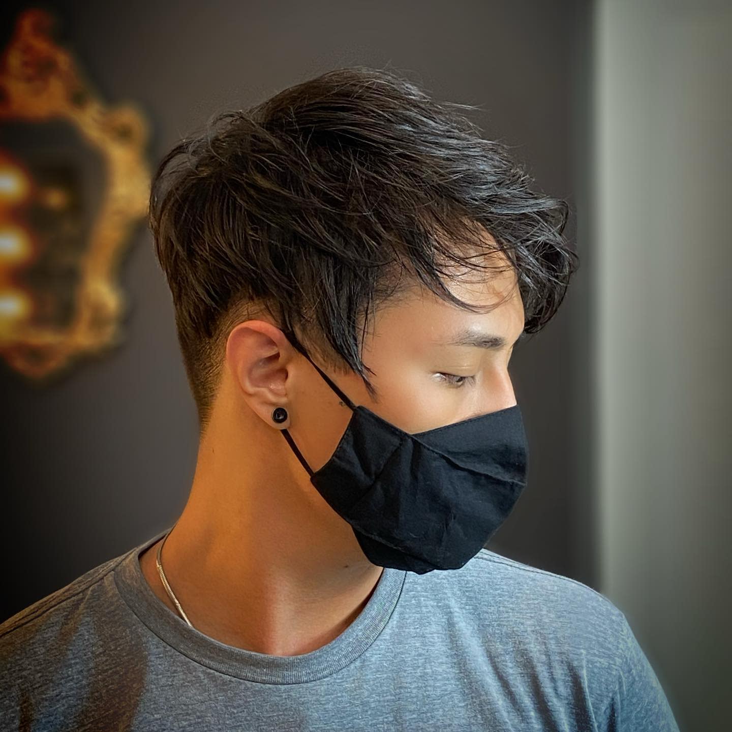 Low Undercut 90s Hairstyles Men -akira__sato